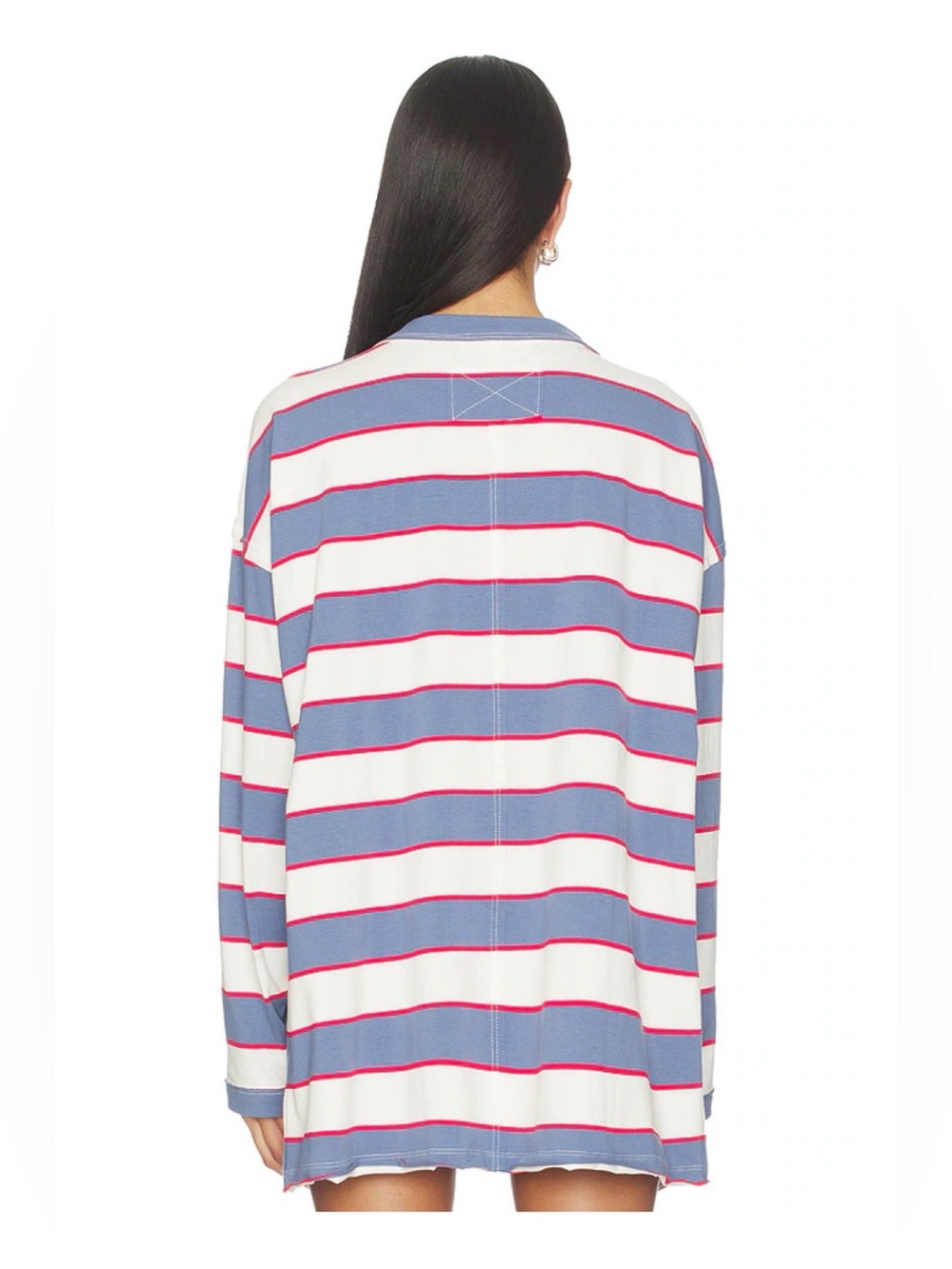 Lioness - Horizon Long Sleeve | Dusty Blue Stripe C00 - Picture 4 of 4